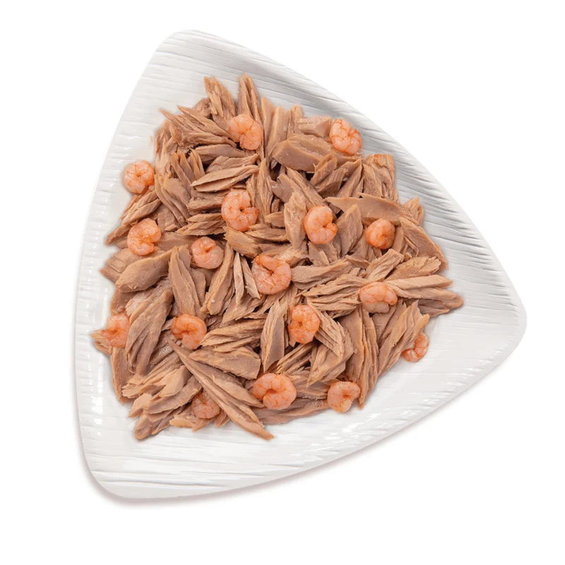 Life Cat Natural Tonno con Gamberetti in Gelatina 70g - Cibo Umido per Gatti