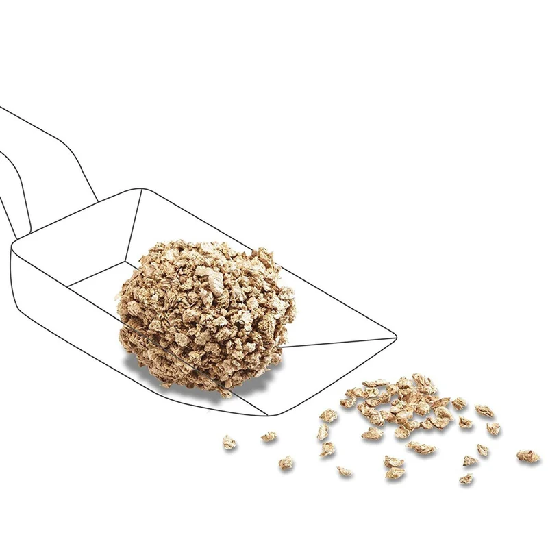 Cat's Best Original Lettiera Agglomerante Vegetale per Gatti Naturale 4,3 kg