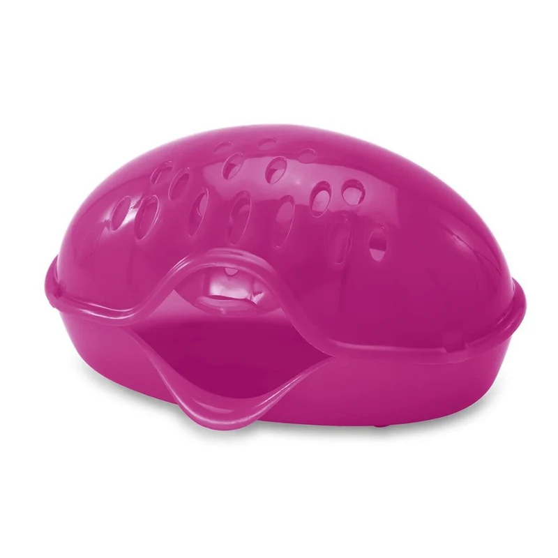 Imac Criceti 9 Gabbia per Criceti con Ripiano Nido Ruota Mangiatoia 45x30,5x29cm