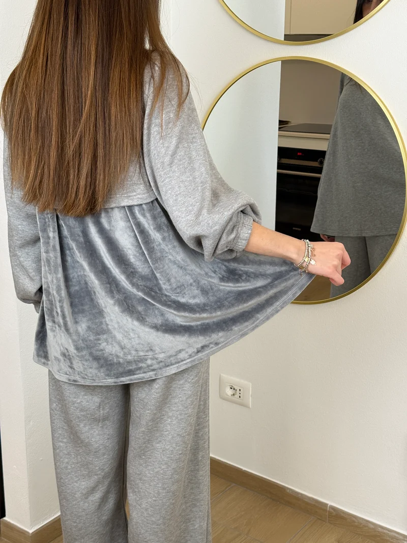 Blusa Inserto Ciniglia ANTONELLA