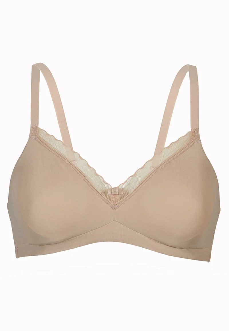 Lovable Reggiseno senza Ferretto e Coppe non Imbottite Preformate in Microfibra Soft, Sostegno, Art. 027O, My Daily Comfort Donna