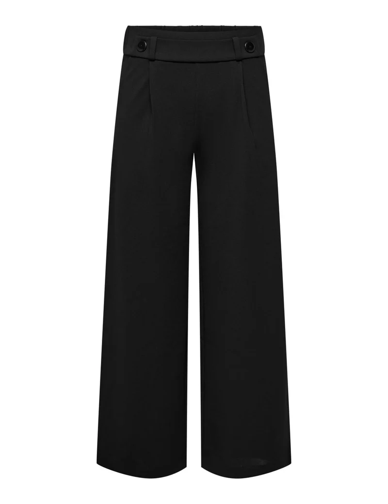 JDY Jdygeggo New Long Pant Jrs Noos, Pantaloni Donna, Nero (Black/Detail:black Buttons), XXL