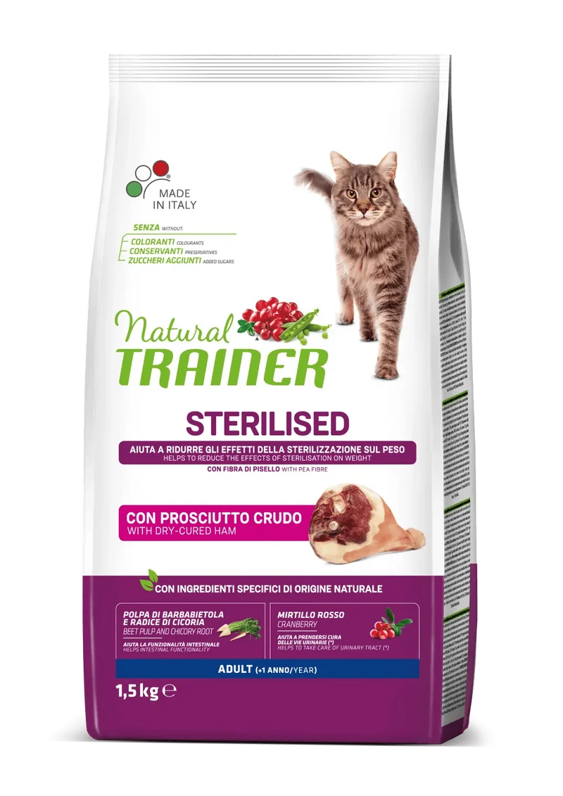 Crocchette Gatto Sterilizzato - Natural Trainer