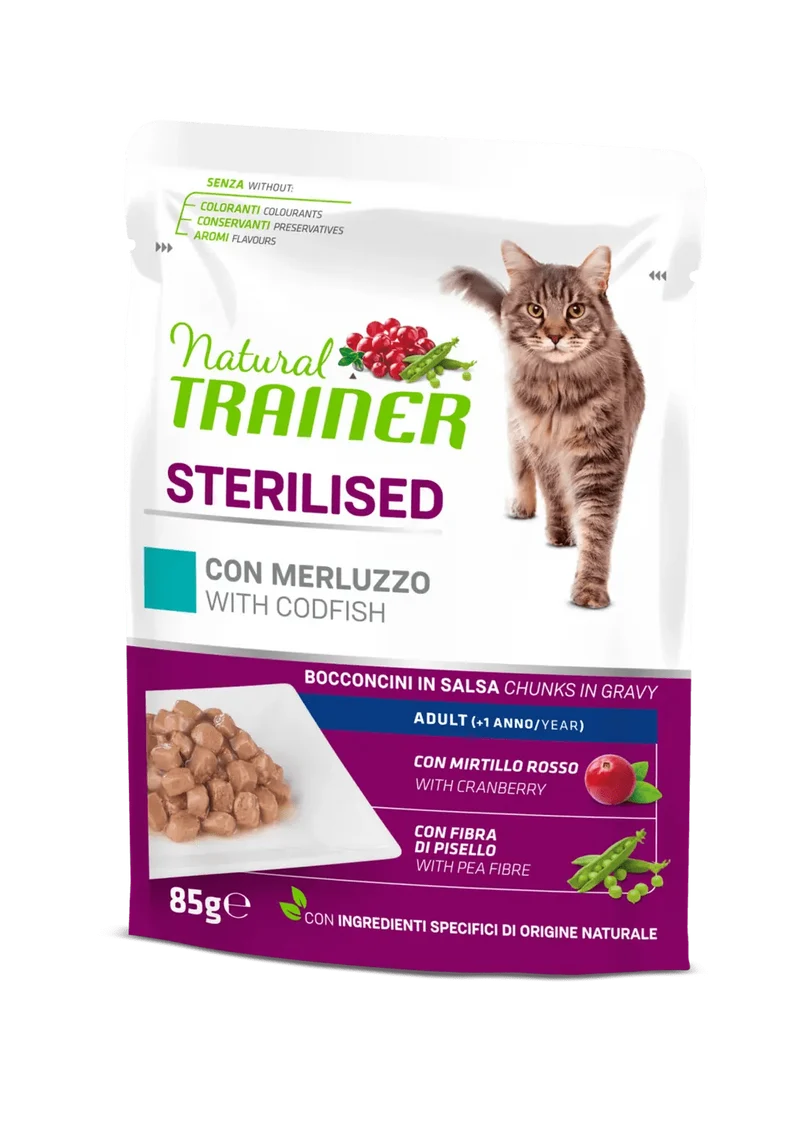 Buste Umido Gatto Sterilizzato - Natural Trainer