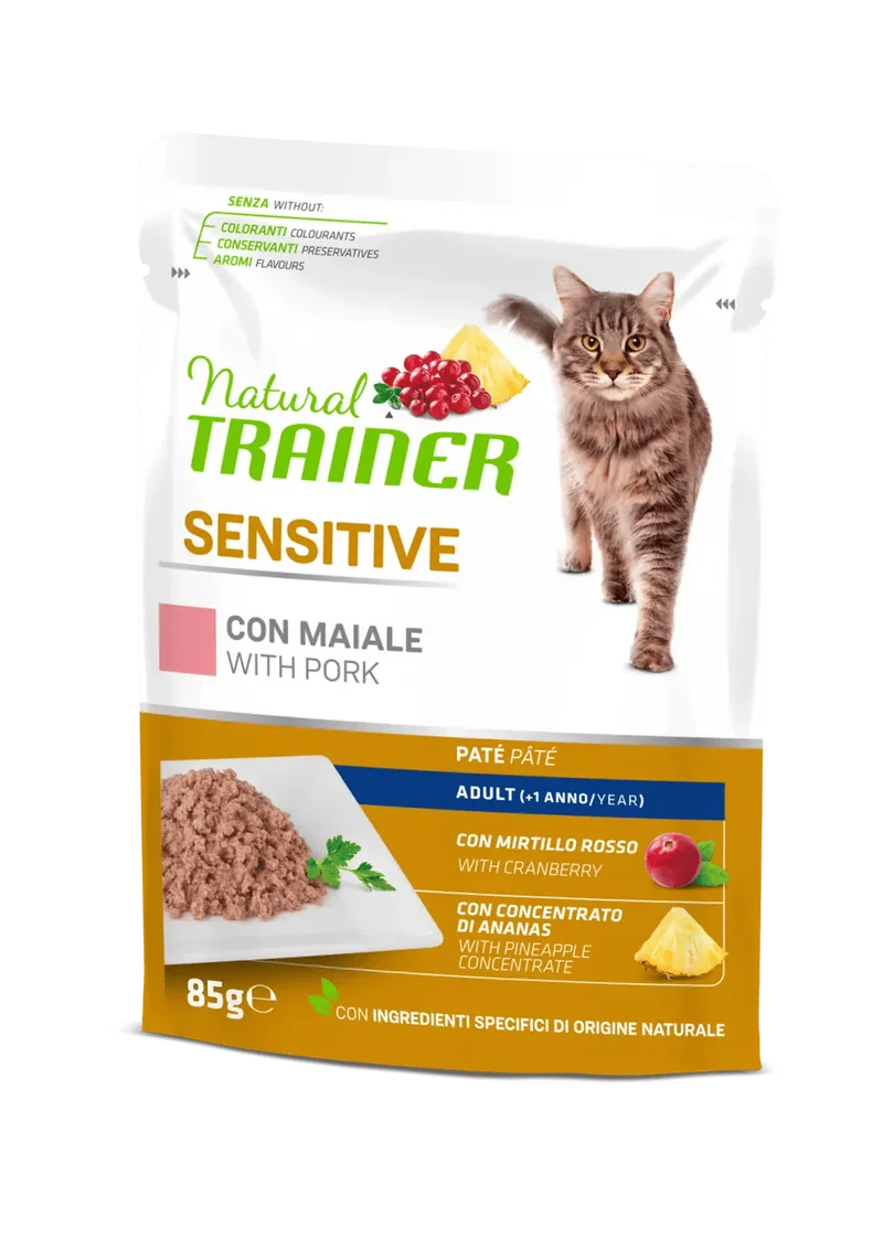 Buste Umido Gatto Sensitive - Natural Trainer