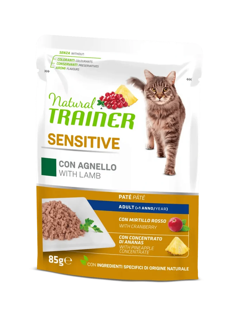 Buste Umido Gatto Sensitive - Natural Trainer