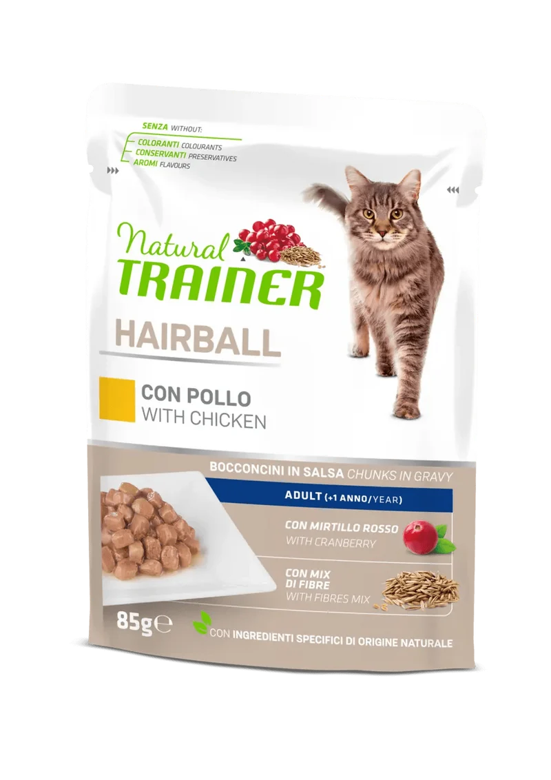 Buste Umido Gatto Hairball - Natural Trainer
