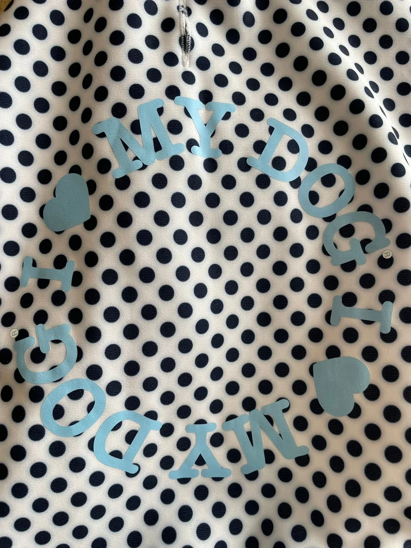 Felpa "Sweety Print Pois" - I Love My Dog