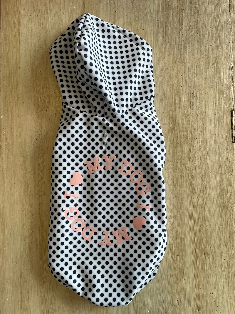 Felpa "Sweety Print Pois" - I Love My Dog