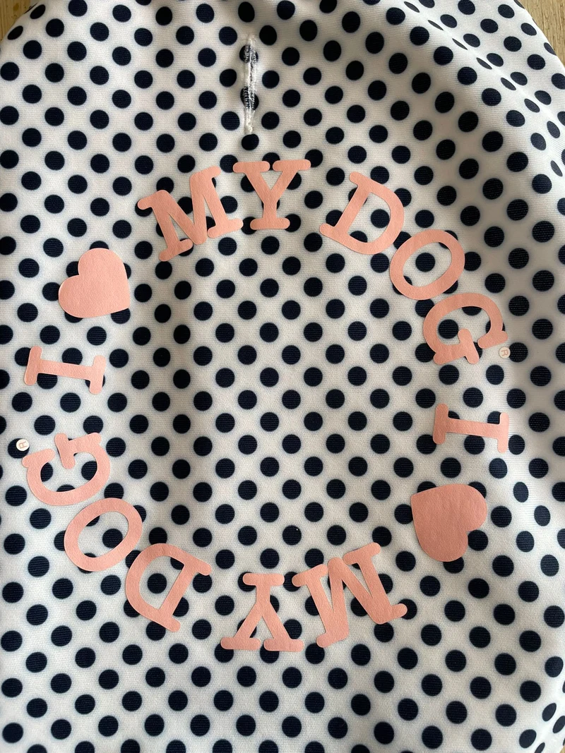 Felpa "Sweety Print Pois" - I Love My Dog