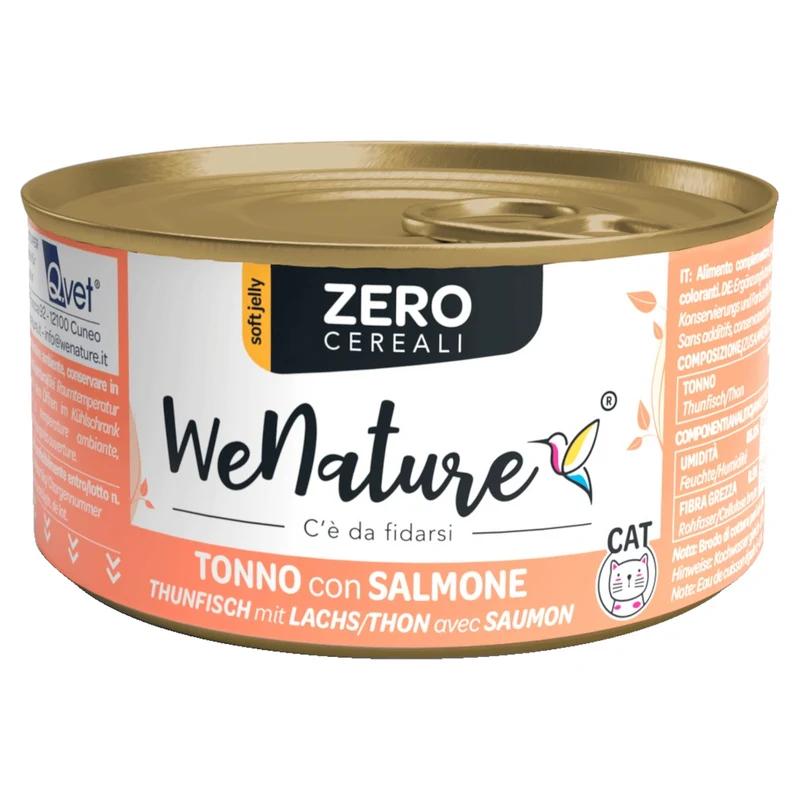 WENATURE Zero GF Tonno con Salmone 85gr