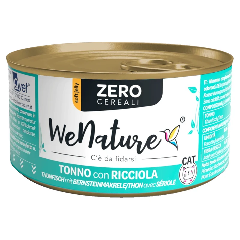 WENATURE Zero GF Tonno con Ricciola 85gr