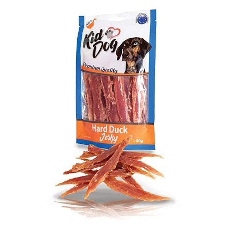 Kid Dog Petto d'Anatra 100% Snack per Cani Essiccato Snack Masticativi 80 g