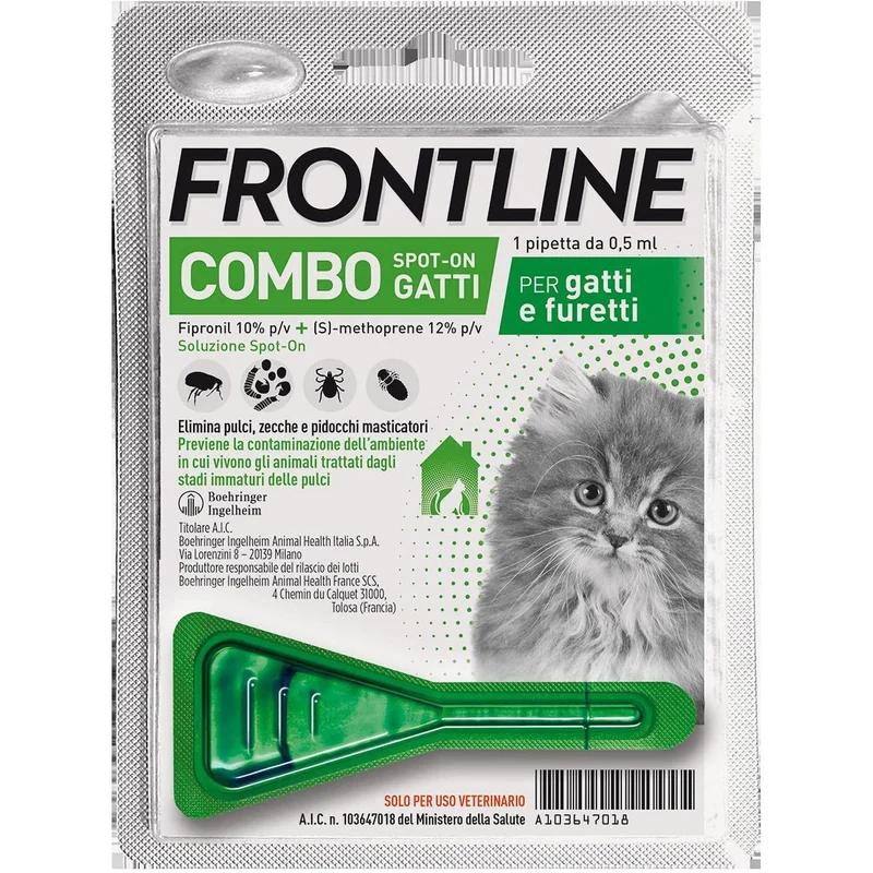 Frontline Combo Spot On Gatto 0,5ml