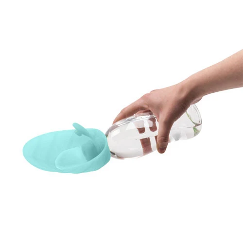 United Pets LEAF Arancione Dispenser Acqua da Viaggio