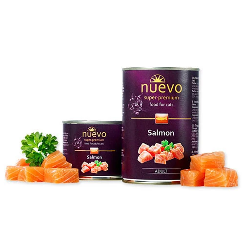 Nuevo Adult Salmone Umido Gatto