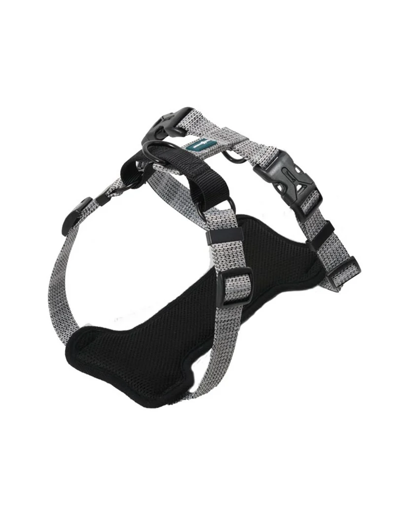 Pettorina "Nylon Deluxe Easywalk" Antifuga con 3 punti di aggancio - Farm Company
