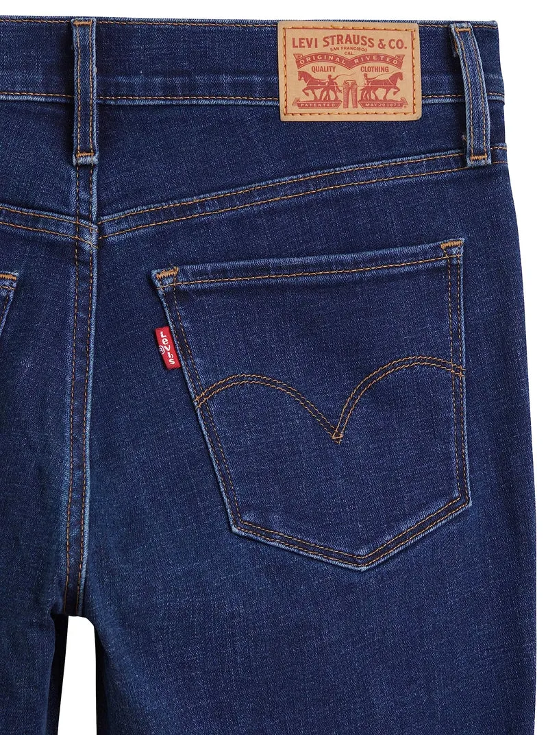 Levi's 314 Shaping Straight, Jeans Donna, Lapis Dark Horse, 27W / 30L