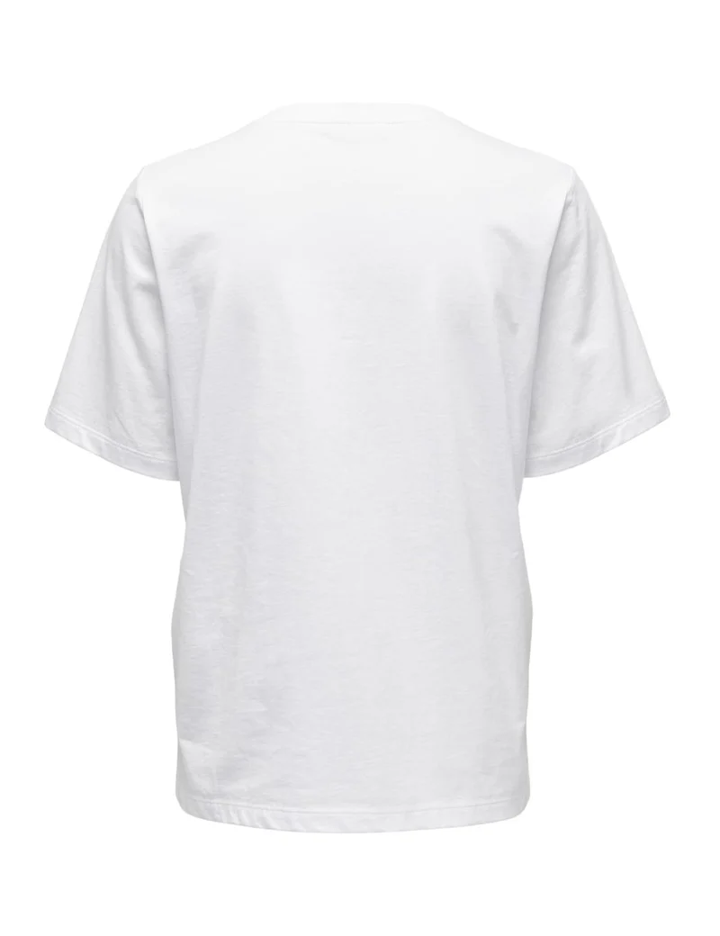 ONLY Onlonly S/S Tee Jrs Noos, Top Donna, Bianco, S