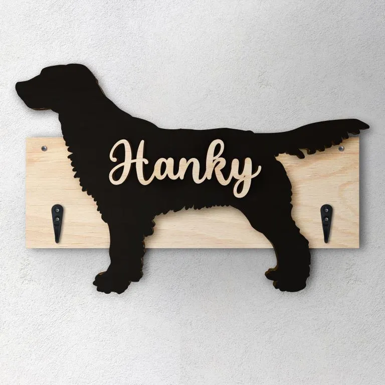 Springer Spaniel Inglese - Porta guinzaglio e/o chiavi personalizzato con il nome del tuo cane