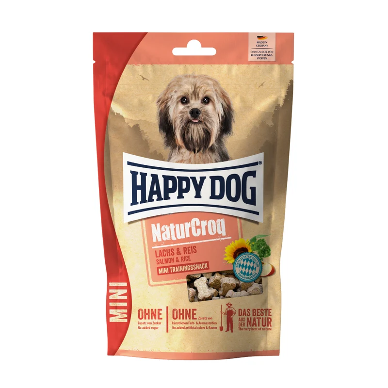 Happy Dog NQ Mini Snack Salmone