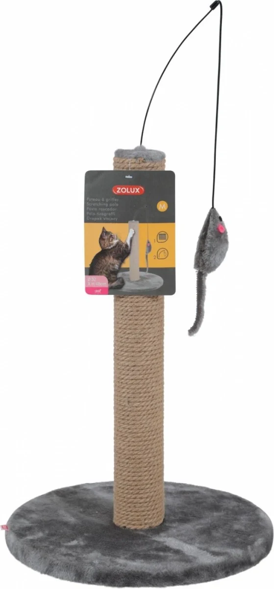 Zolux Tiragraffi con Base Grigio 48cm