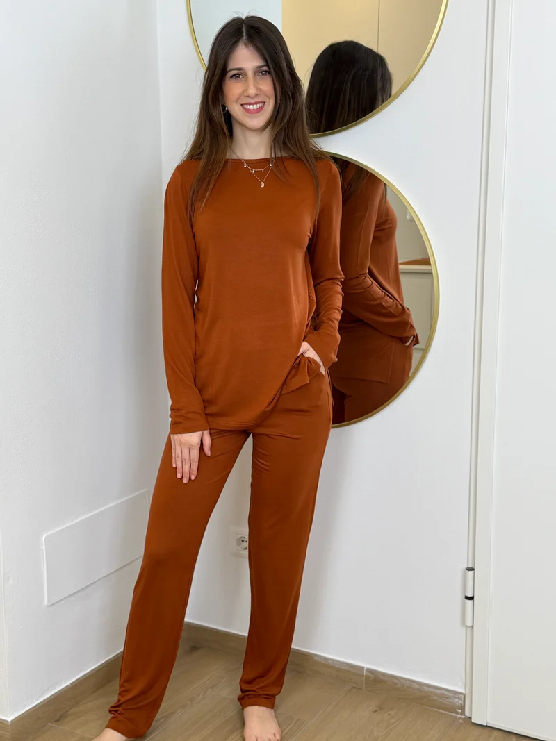 Pigiama Donna Viscosa Naturale