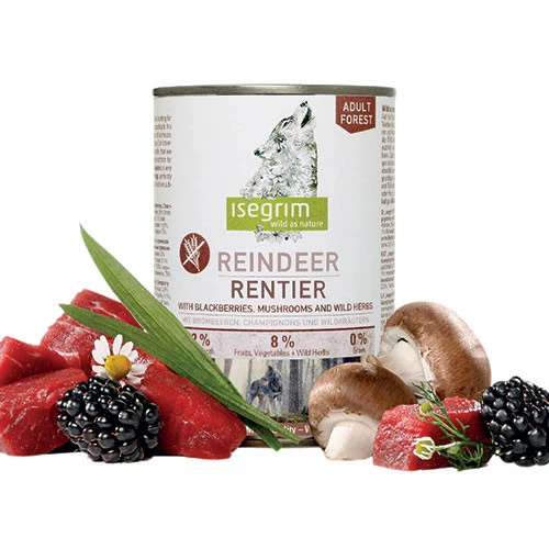 Isegrim Wild Renna More e Funghi Umido Cane MONOPROTEICO