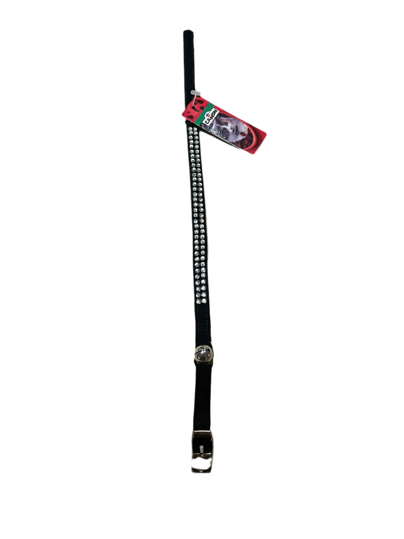 Collare per Gatti in Velluto con Strass - Camon