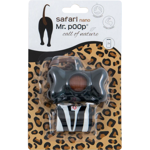 Porta Sacchetti ''Safari Nano'' - Mr.Poop