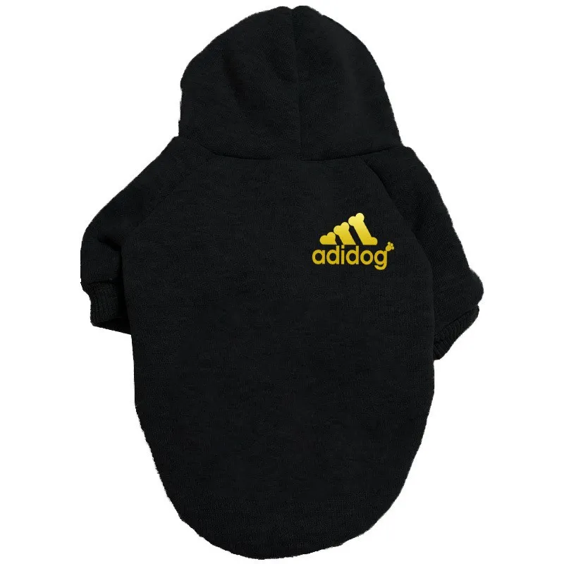 Pet Hoodies Adidog Clothes For Small Dogs Puppy Jacket Sweatshirt Coat Labrador Costume Autumn Winter Keep Warm Pets Clothing