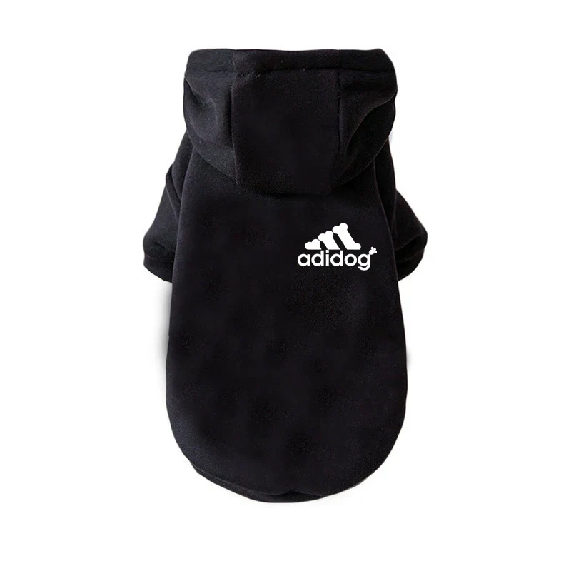 Pet Hoodies Adidog Clothes For Small Dogs Puppy Jacket Sweatshirt Coat Labrador Costume Autumn Winter Keep Warm Pets Clothing