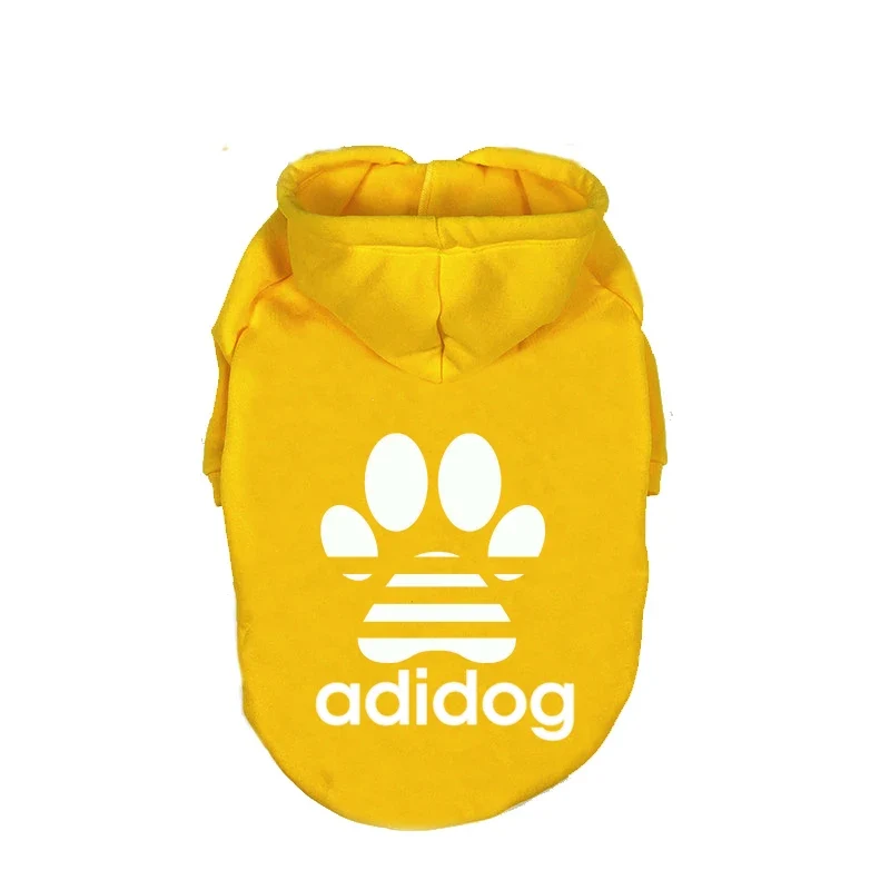 Dog Clothes Casual Autumn and Winter Hooded Sweater Large, Medium and Small Dogs Pet Clothing