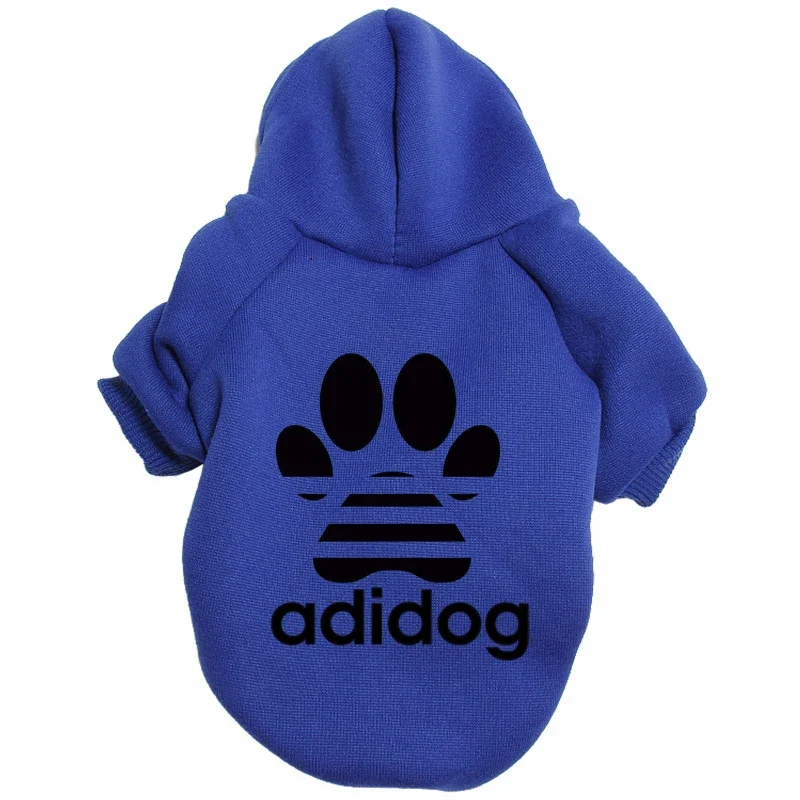Dog Clothes Casual Autumn and Winter Hooded Sweater Large, Medium and Small Dogs Pet Clothing