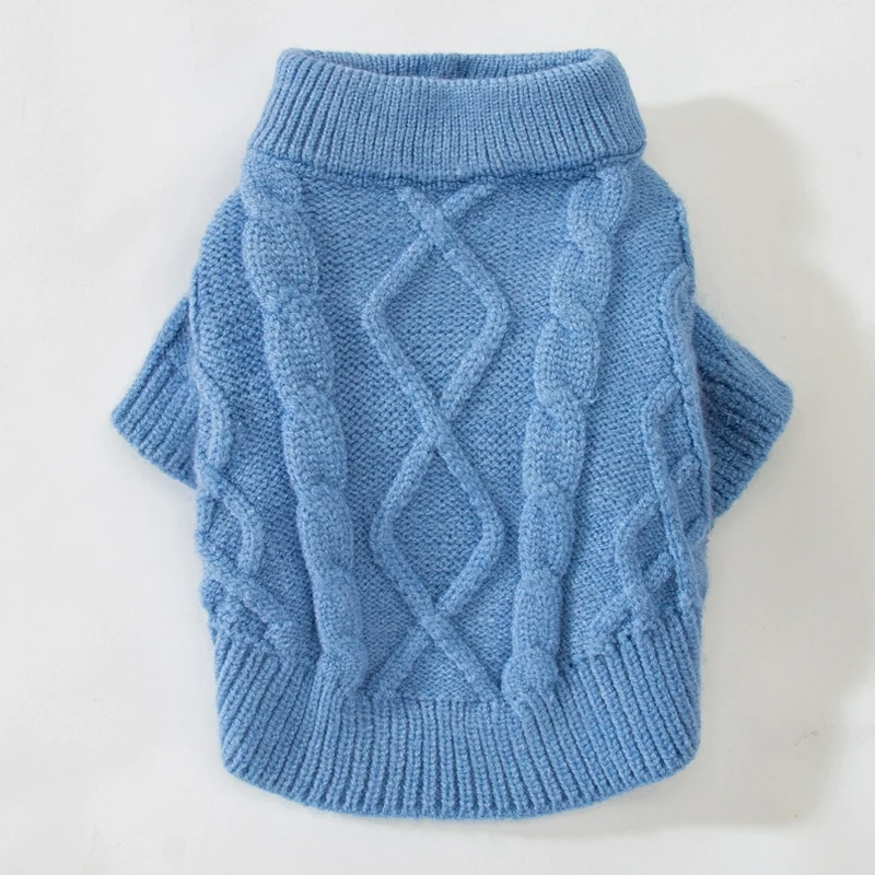 Dog Striped Sweater Spring and Autumn Clothes Teddy Autumn Clothes Bichon Pomeranian Jarre Aero Bull Corgi Cat Pet Small Size Dogs