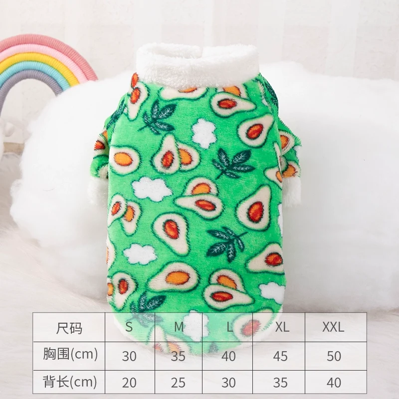 Dog Clothes Teddy Bichon Pomeranian Small Dog Sweater Winter Thick Sweater Pet Cat Clothes Autumn and Winter Clothing