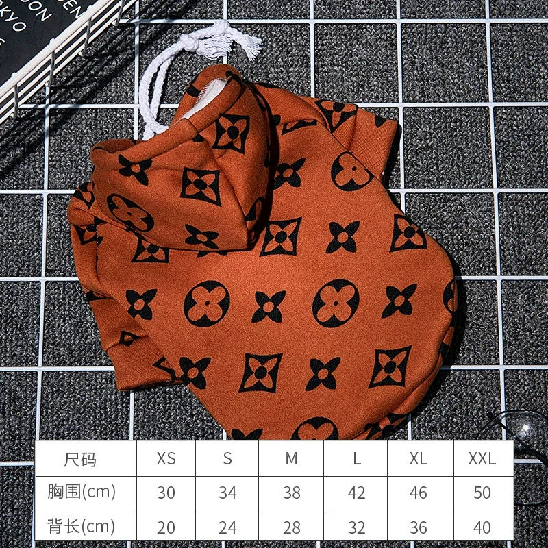 Dog Clothes Teddy Bichon Pomeranian Small Dog Sweater Winter Thick Sweater Pet Cat Clothes Autumn and Winter Clothing