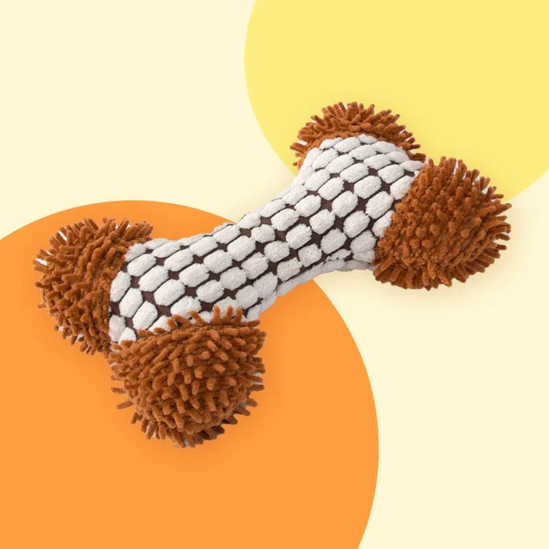 Dog Toy Stuffed Bite-Resistant Molar Sound Corgi Puppy Golden Retriever Small Large Dog Pet Supplies Relieving Stuffy Handy Gadget