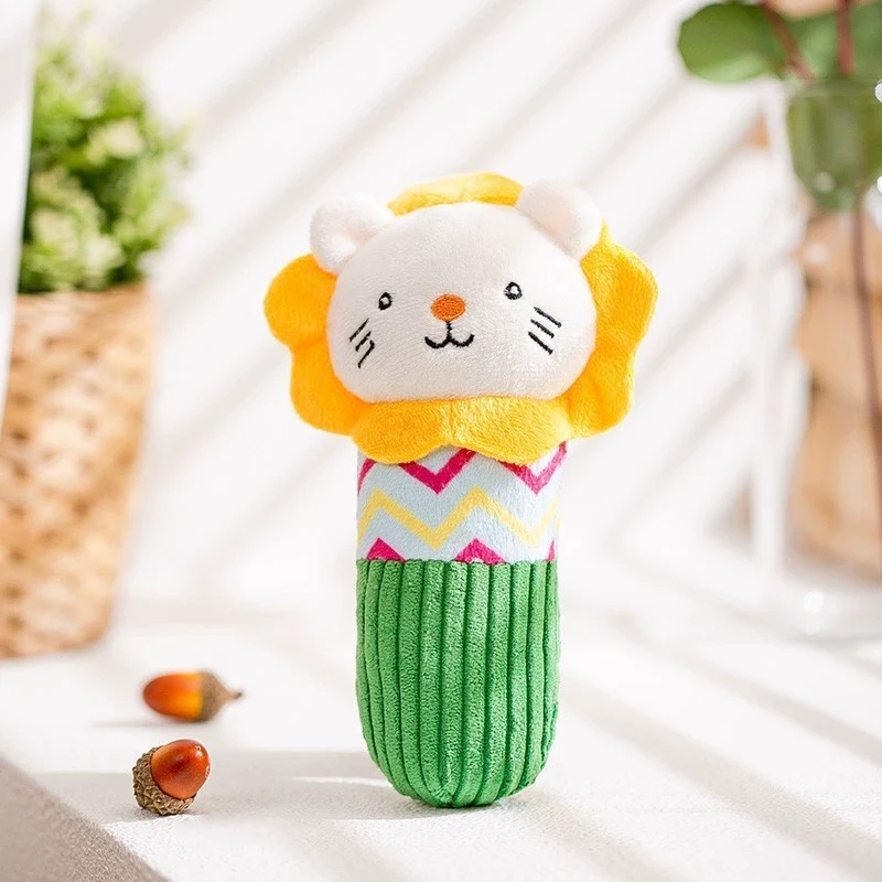 South korea Pet Sound Toy Ringing Paper Cabbage Dog BB Call Plush Bite-Resistant Doll Shiba Inu Corgi Teddy French Bucket