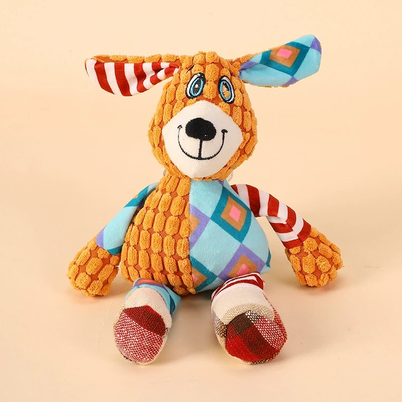 Dog Toy Bite-Resistant Molar Plush Relieving Stuffy Handy Gadget Corgi Puppy Large Dog Shiba Inu Labrador Dog Supplies