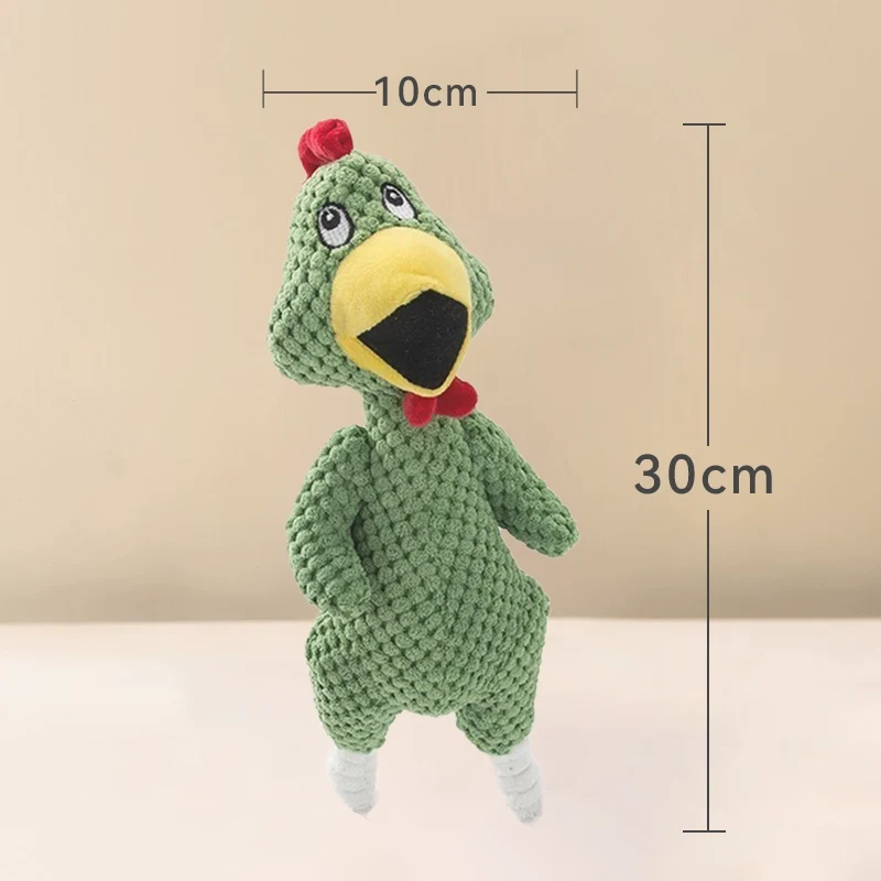 Dog Sound Stuffed Toy Self-Hi Relieving Stuffy Handy Gadget Bite-Resistant Molar Pet Teddy Corgi Small Puppies Supplies