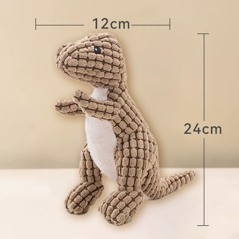 Dog Sound Stuffed Toy Self-Hi Relieving Stuffy Handy Gadget Bite-Resistant Molar Pet Teddy Corgi Small Puppies Supplies