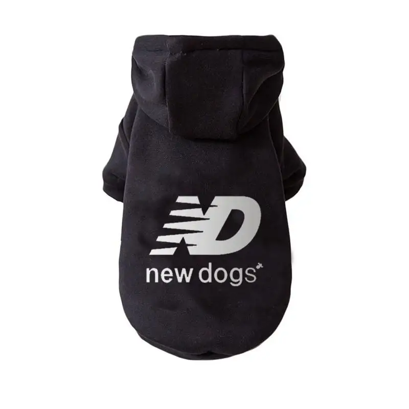 Winter Warm Dog Clothes 2021 Black Gold Clothes For Dogs Fashion Pet Clothes Small Dogs Cats Costume Puppy Bulldog Clothes S-xxl
