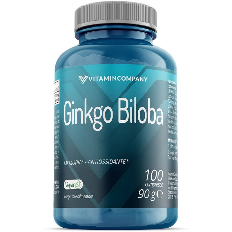 Vitamincompany Ginkgo Biloba 100 Compresse