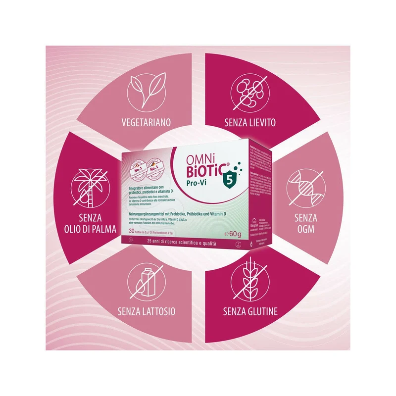 Omni Biotic Pro-Vi 5 30 Bustine Da 2g