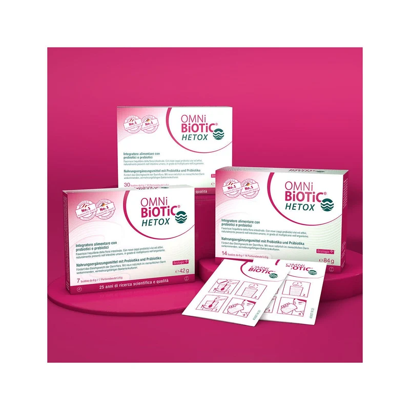 Omni Biotic Hetox 30 Bustine Da 6g