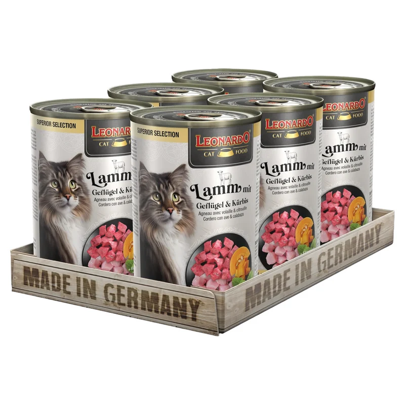 LEONARDO Superior Selection Agnello 400gr (Pack 6pz)