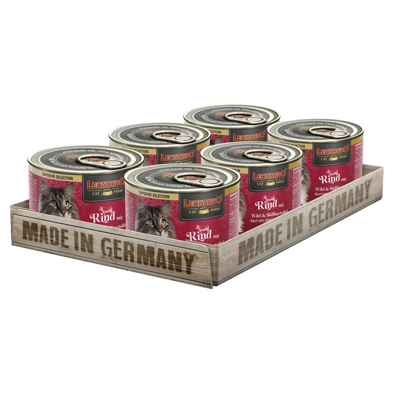 LEONARDO Superior Selection Manzo 200gr (Pack 6pz)