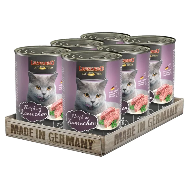 LEONARDO Coniglio Patè 400gr (Pack 6pz)