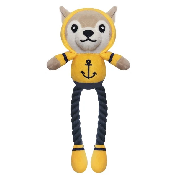 Gioco peluche + corda - Milk & Pepper